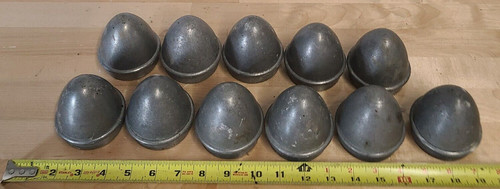 Lot of 11 Chain Link 2 1/2"  AluminumAcorn Post Cap (Fits 2 3/8" OD)