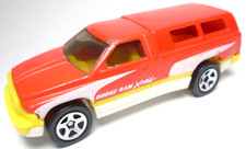 1994 Hot Wheels Dodge Ram X-tra Red 164 Plastic 3 18 Pickup Truck W Yellow 1994 Hot Wheels Dodge Ram X-tra Red 164 Plastic 3 18 Pickup Truck W Yellow