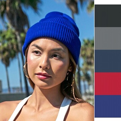 Flexfit Recycled Yarn Ribbed Knit Beanie 1504RY Mütze NEU