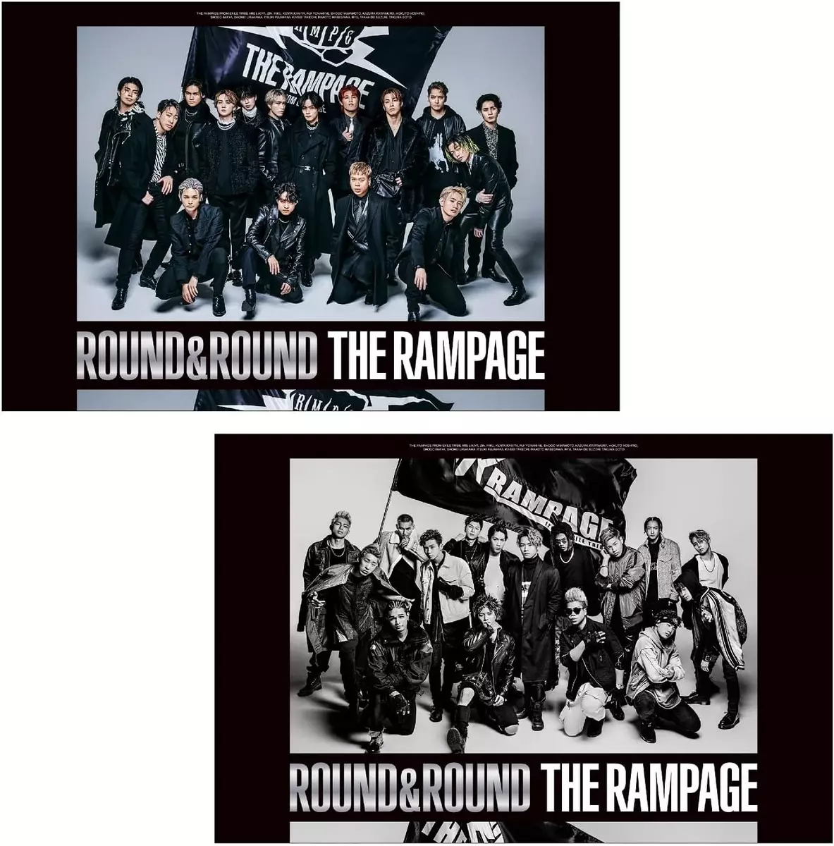 New THE RAMPAGE from EXILE TRIBE ROUND & ROUND 3 CD+2 DVD RZCD-77699 Japan