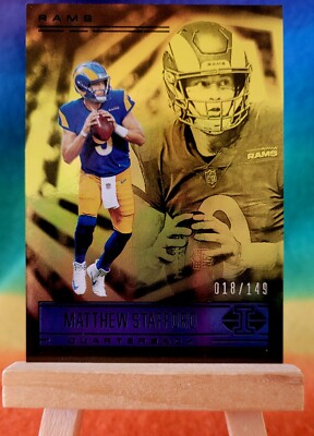 NEW YEAR SALE 50% OFF 2021 Illusions Matthew Stafford  LA Rams #16 Serial/149