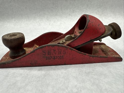 Vintage Sears Roebuck Block Plane #107-37031 - Made in USA - 第 1/6 張圖片