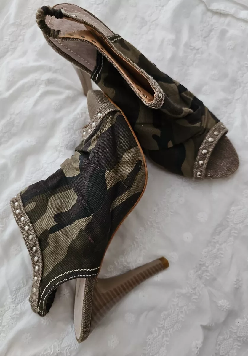 Camouflage heels uk clearance