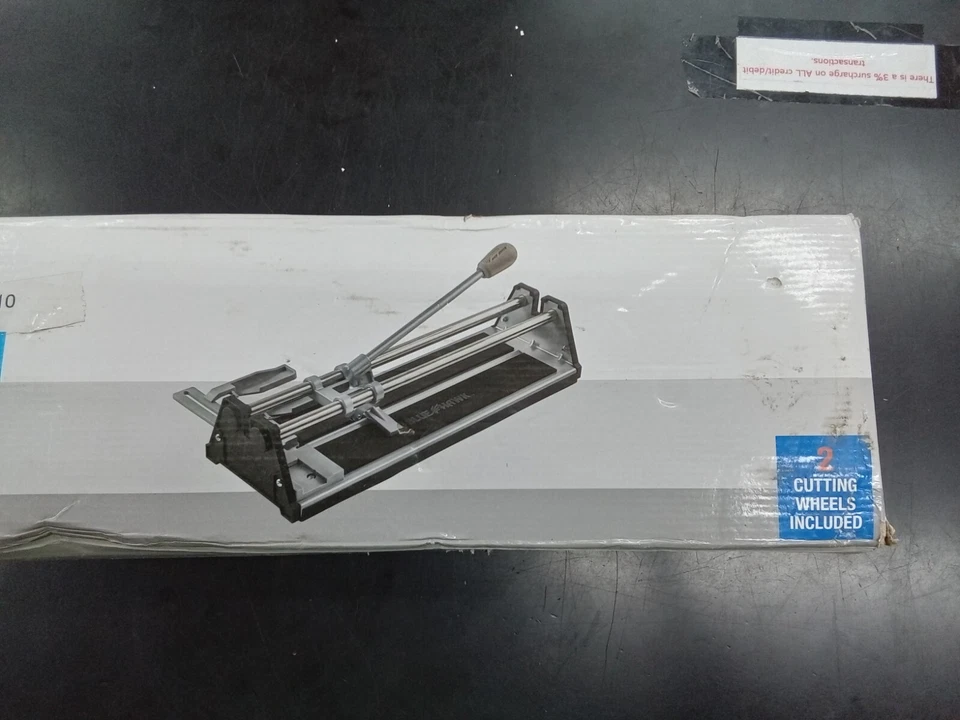 Cortador de azulejos Blue Hawk 20 pulgadas #0535110 NUEVO Foto 2 de 3