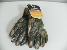 Seirus Hunting Camouflage Gloves MTN CHALLENGER Jr Size L Real Tree NWT D2 