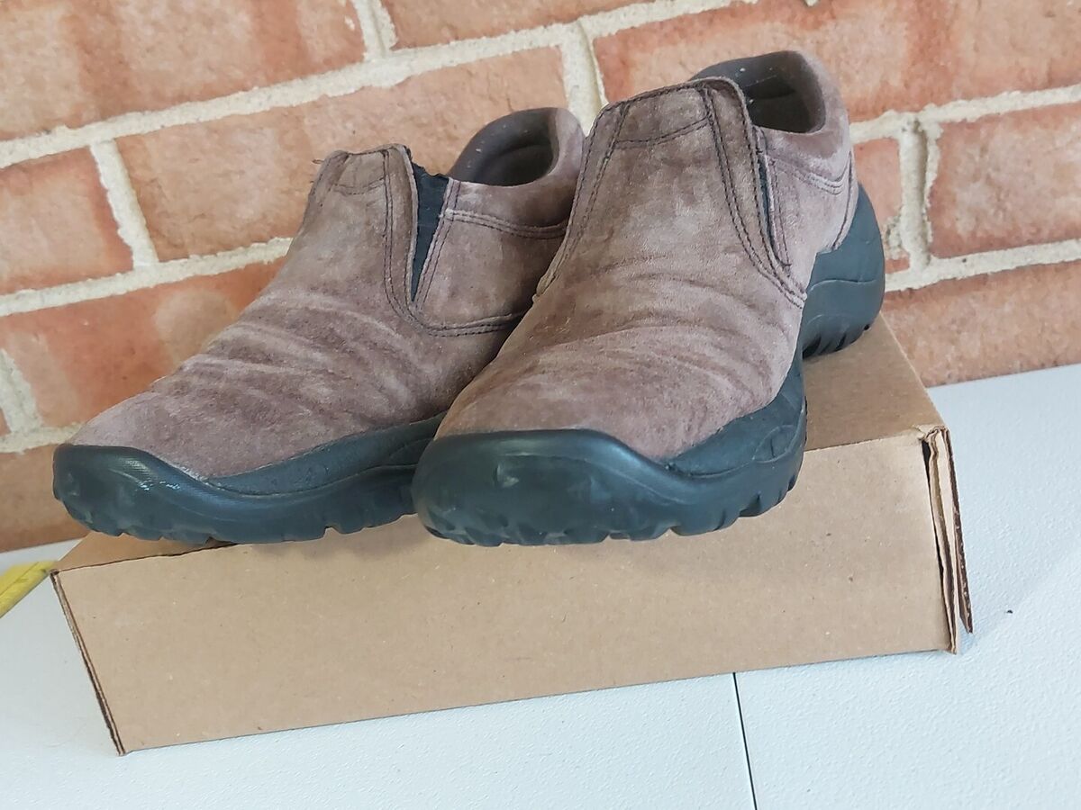 MENS GNX OUTDOOR SLIP ON SUEDE LEATHER TRAIL CLIMBER SHOES 9 MENS GNX OUTDOOR SLIP ON SUEDE LEATHER TRAIL CLIMBER SHOES 9