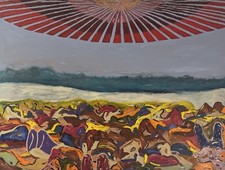 Daniel Pultorak Kunst Leinwand Öl Großes Gemälde XXL Wandbild 160/120 cm