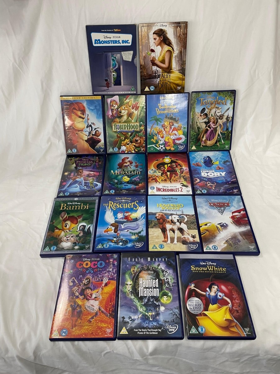 DVD Bundle Disney Kids Family Beauty and the Beast Little