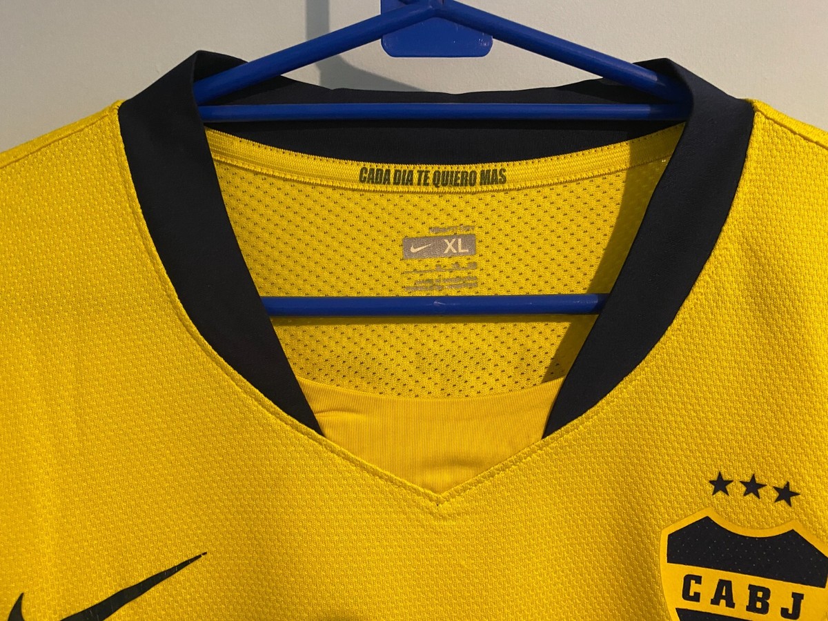 Vintage BOCA JUNIORS 2008 2009 AWAY Jersey Authentic