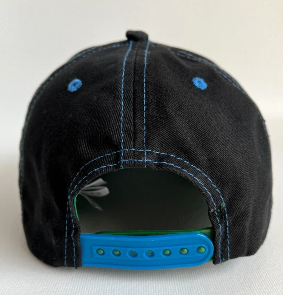 Gorra Leonardo Teenage Mutant Ninja Turtle verde y azul talla ajustable Foto 3 de 4