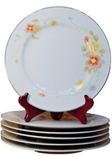 Annabelle Fine China of Japan Dinner Plates - Set of 6