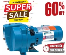 Goulds-J7S Shallow Well Goulds-Jet Pump 3/4HP, 115/230 Volts SAME DAY SHIPPING!!