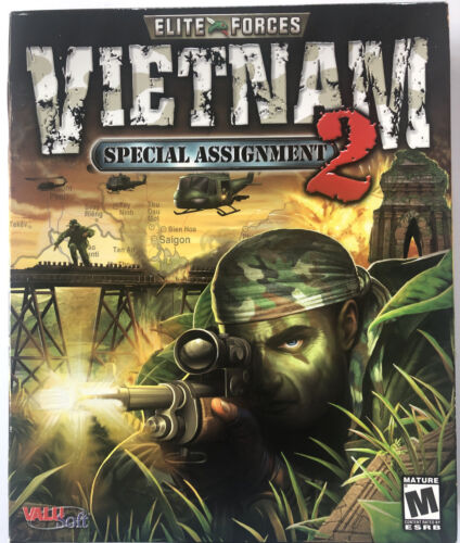 Elite Forces Vietnam 2 Special Assignment PC Game New In Retail Box