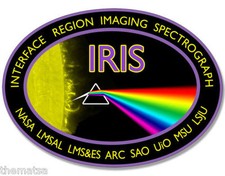 4" IRIS PRISM NASA SPACE HELMET CAR BUMPER EMBLEM DECAL STICKER MADE IN USA
