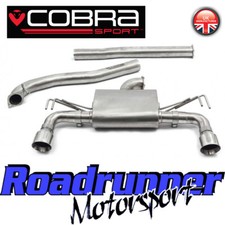 Cobra Mitsubishi EVO 10 Exhaust System 3" Cat Back Non Resonated Louder - MT32 