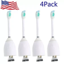 4 Pack Electric Toothbrush Brush Heads Replacement for Philips Sonicare E-Series