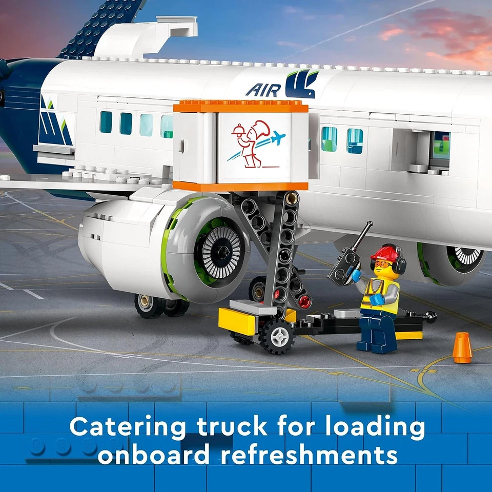 LEGO CITY 60367 AVION DE PASAJEROS NUEVO PRECINTADO - Imagen 2 de 4