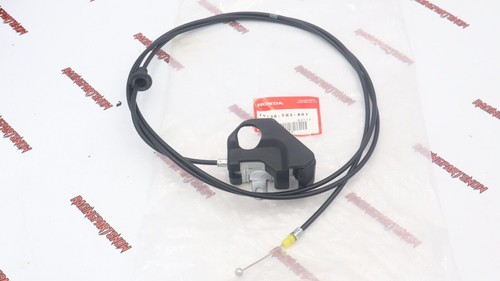 NEW OEM HONDA CIVIC CRX HOOD LATCH HANDLE CABLE FACTORY STOCK PULL TRIM COMPLETE - Picture 5 of 12