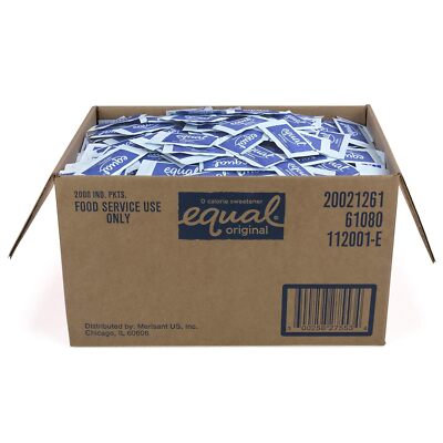 Equal Zero Calorie Sweetener Packets 70.55 Ounces Sugar Substitute 1 Pack