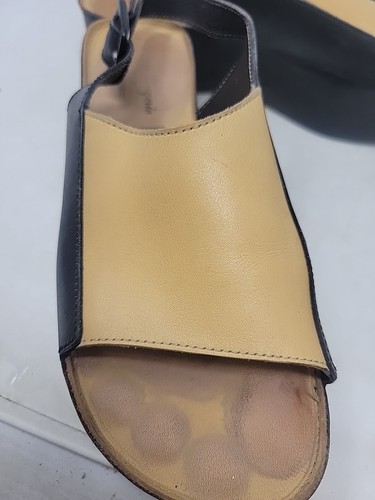 Robert Clergerie Wedges Black And Tan Made In France Size 8.5 - Picture 6 of 24
