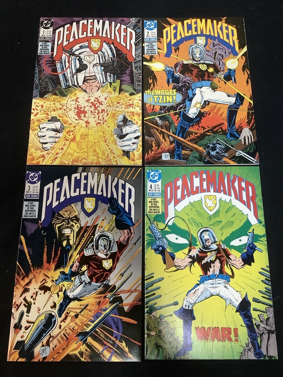 PEACE MAKER　全巻　初版 PEACEMAKER #1-4 Complete Comic Set, 1st App Peacemaker's
