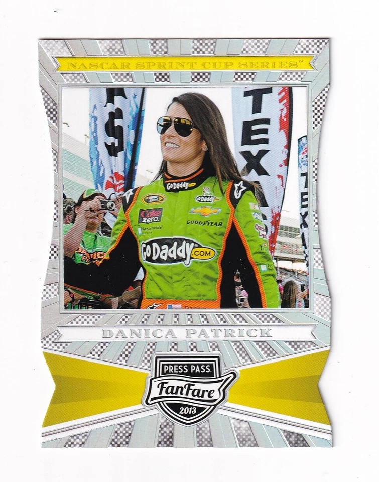 2013 FanFare HOLOFOIL DIE-CUT PARALLEL #14 Dale Earnhardt Jr. SWEET & SCARCE! - Image 3 of 3