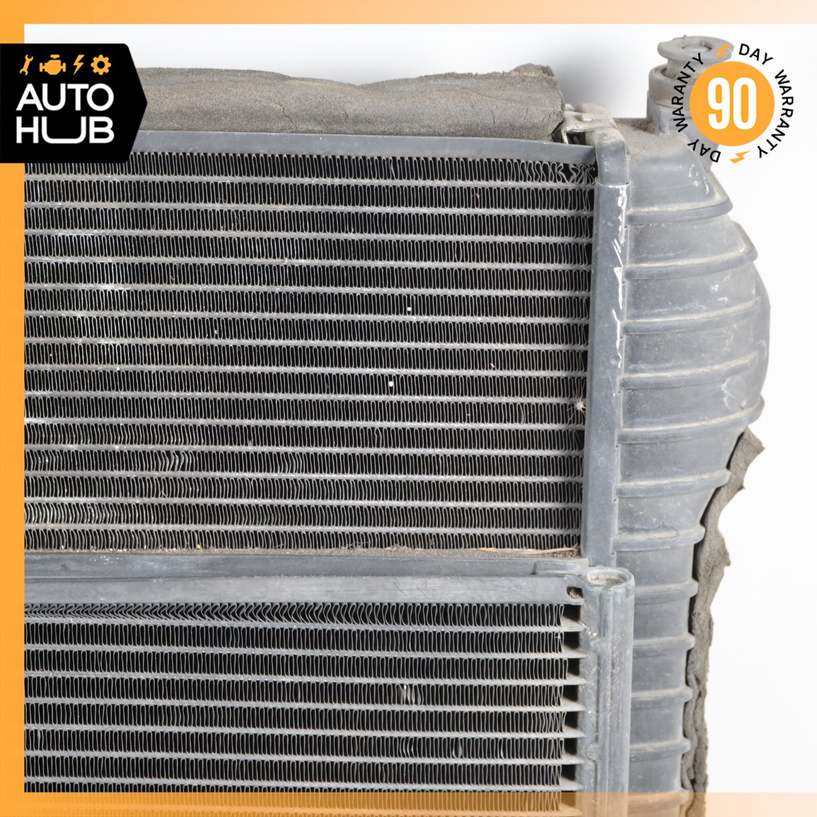 08-14 Bentley Continental Flying Spur Engine Cooling Radiator A/C Condenser OEM