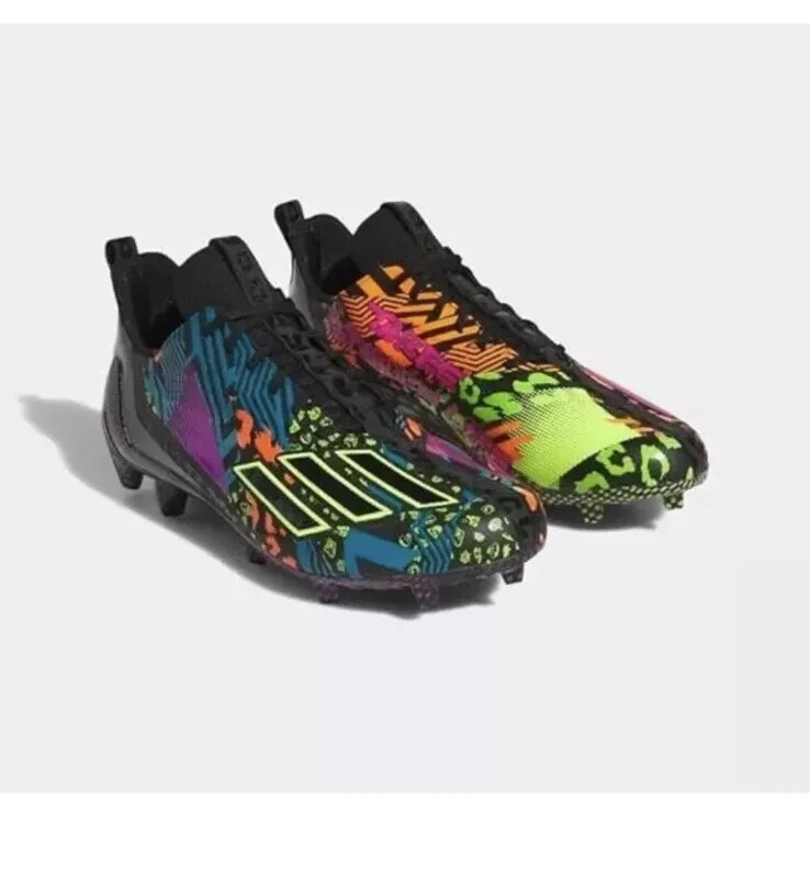 Adidas Adizero 12.0 Mismatch Football Cleats IG9569 Black