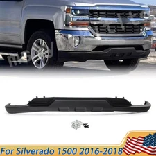 Front Bumper Valance For Silverado 1500 2016-2019 W/O Tow Hooks W/O Skid Plate