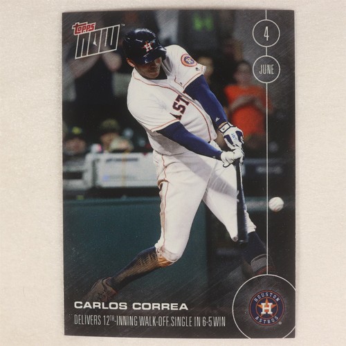 2016 Topps Now 126 Carlos Correa