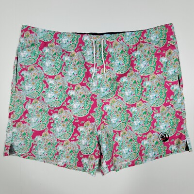 Swim Stuff Southern Proper Swimming Shorts Multi Color Size XL 38-40