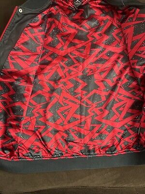 Air Jordan Black Bomber Jacket Marvin The Martian Mars Air Jordan Black Bomber Jacket Marvin The Martian Mars