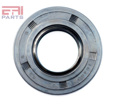 Oil Seal 15X24X5mm TC EAI Double Lip w// Spring Metal Case w// NBR Coating