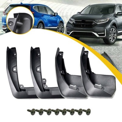 4pcs Front Splash Mud Rear Guards Flaps Fender For 2017-2022 Honda CR-V CRV