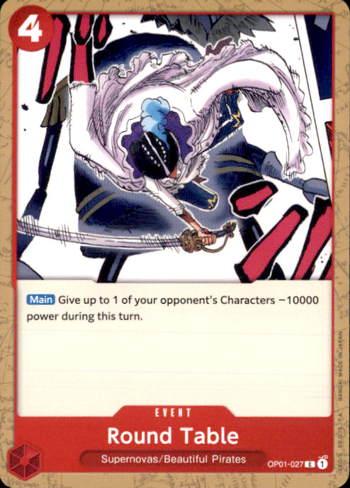 Round Table C Romance Dawn OP01-027 NM 2022