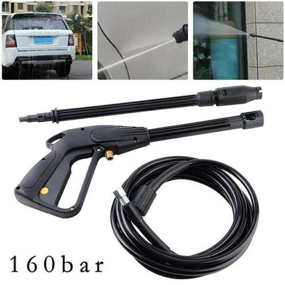 #ad High Pressure Power Washer Spray Gun Wand Lance Nozzle Tips Hose Kit $21.95