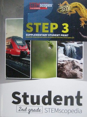 STEMscopes Student 2nd Grade STEMscopedia California CA-NGSS 3D