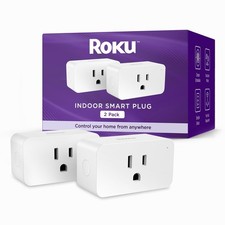 Roku Smart Home Indoor Smart Plug SE 2-Pack 15 Amps