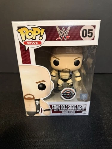 FUNKO POP ! STONE COLD STEVE AUSTIN 05 GAMESTOP EXCLUSIVE POP WWE U01
