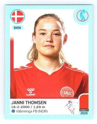 Panini UEFA Women s EURO 2022 144 Janni Thomsen Denmark