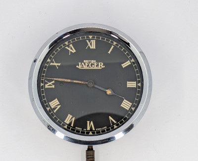 Vintage British Jaeger Car Clock