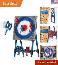 EastPoint  Axe Throwing Game Set – Steel Frame Target for Indoor and Outdoor Use