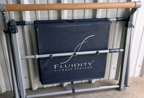 FLuidity Fitness Evolved Ballet Barre Exercise Bar Pilates Dance Yoga Mat