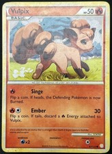 Vulpix 87/123 MP HeartGold & SoulSilver Common Pokemon MP on eBay