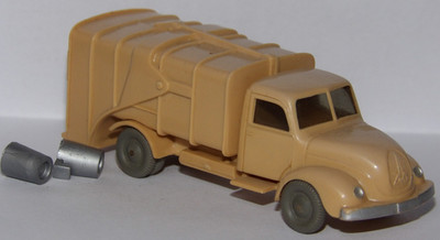 Wiking 1:87 - Magirus Sirius Müllwagen - CS 1144/1