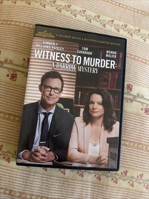 WITNESS TO MURDER A Darrow Mystery DVD Tom Cavanagh Wendie Malick Hallmark   