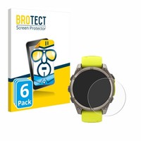 6X Display Schutz Folie FüR Garmin Fenix 8 Solar (47 Mm) ZubehöR Transparent
