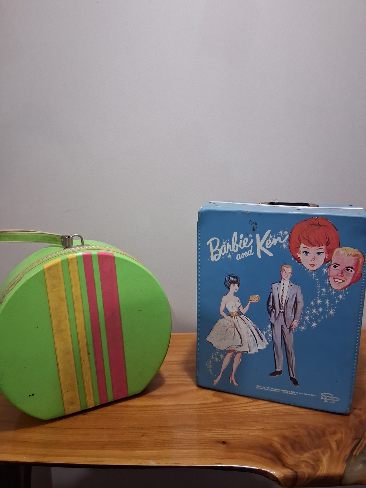 Vintage Doll Cases From 60's And 70's Lot Of 2 Used.