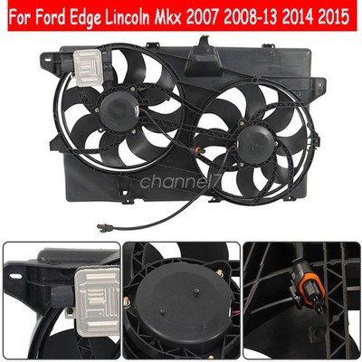 Radiator Cooling Fan Assembly 2007 2008-2014 2015 For Ford Edge Lincoln Mkx