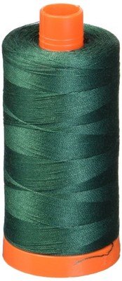 A10502885 50WT Mako Cotton Thread 1422 Yards Medium Spruce Sewing Quilting